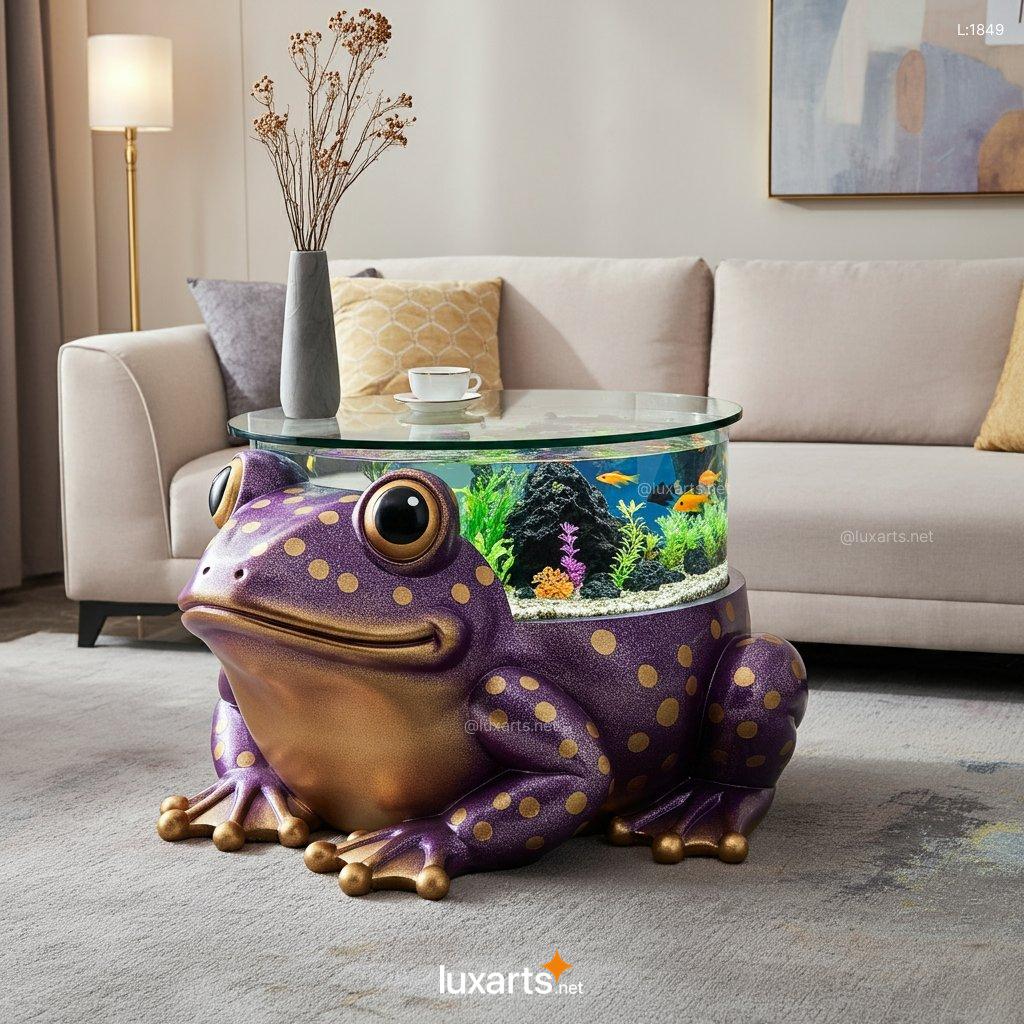 Frog Aquarium Coffee Tables | A Playful, Aquatic Centerpiece for Your Living Room frog aquarium coffee tables 7