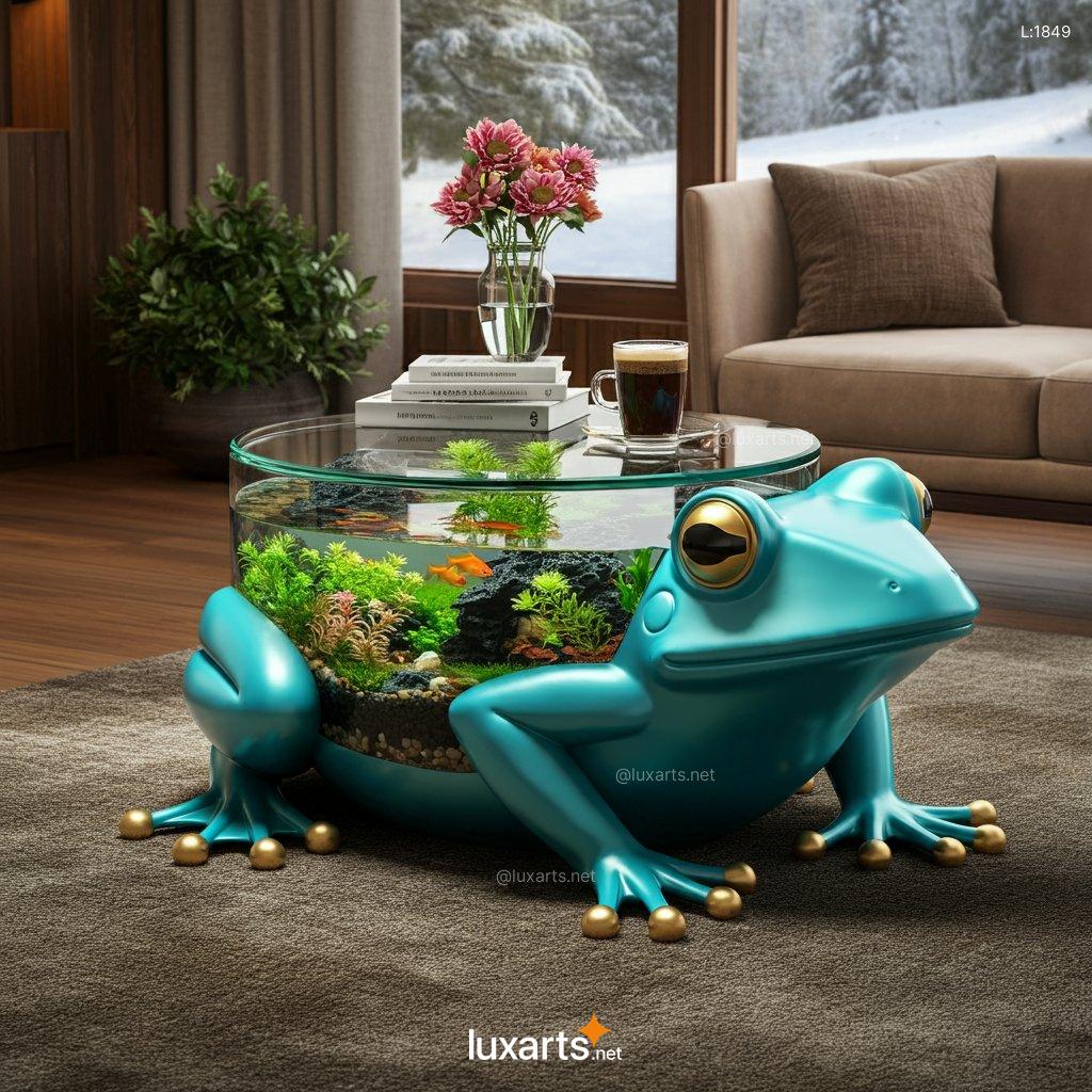 Frog Aquarium Coffee Tables | A Playful, Aquatic Centerpiece for Your Living Room frog aquarium coffee tables 8