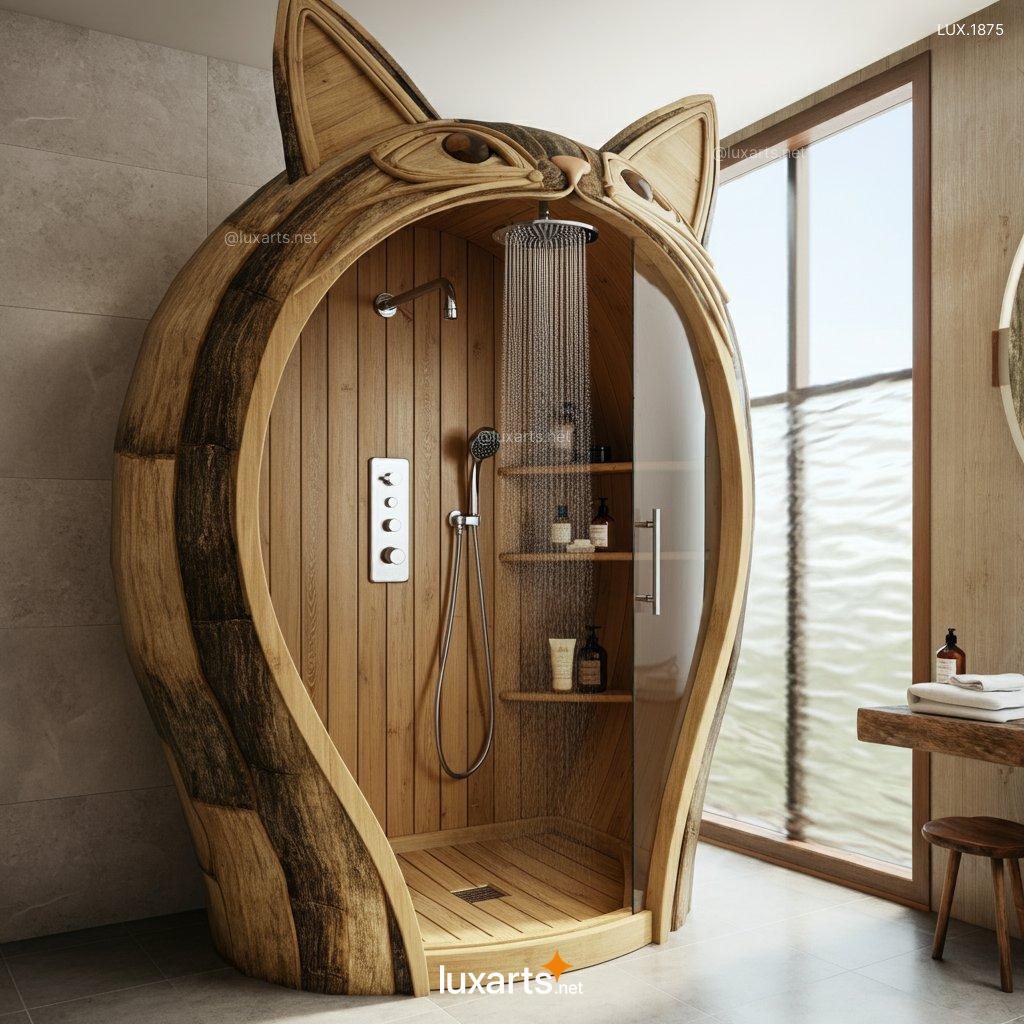 LUX.1875 Giant Cat Shower: Creative & Unique Shower Design Ideas giant cat shower 1