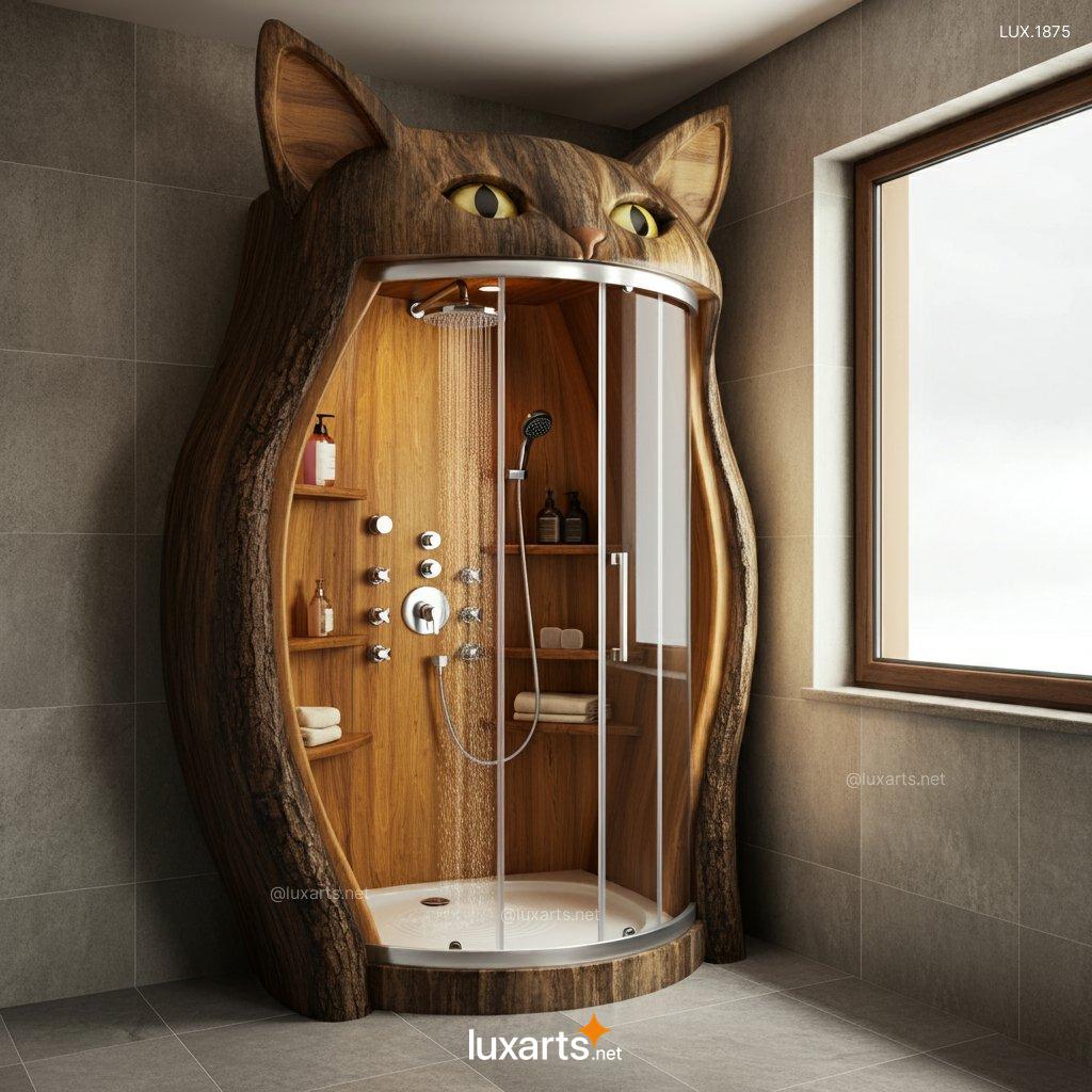 LUX.1875 Giant Cat Shower: Creative & Unique Shower Design Ideas giant cat shower 10