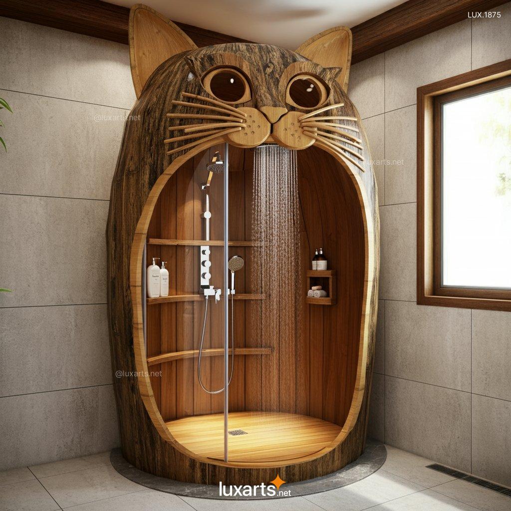 LUX.1875 Giant Cat Shower: Creative & Unique Shower Design Ideas giant cat shower 2