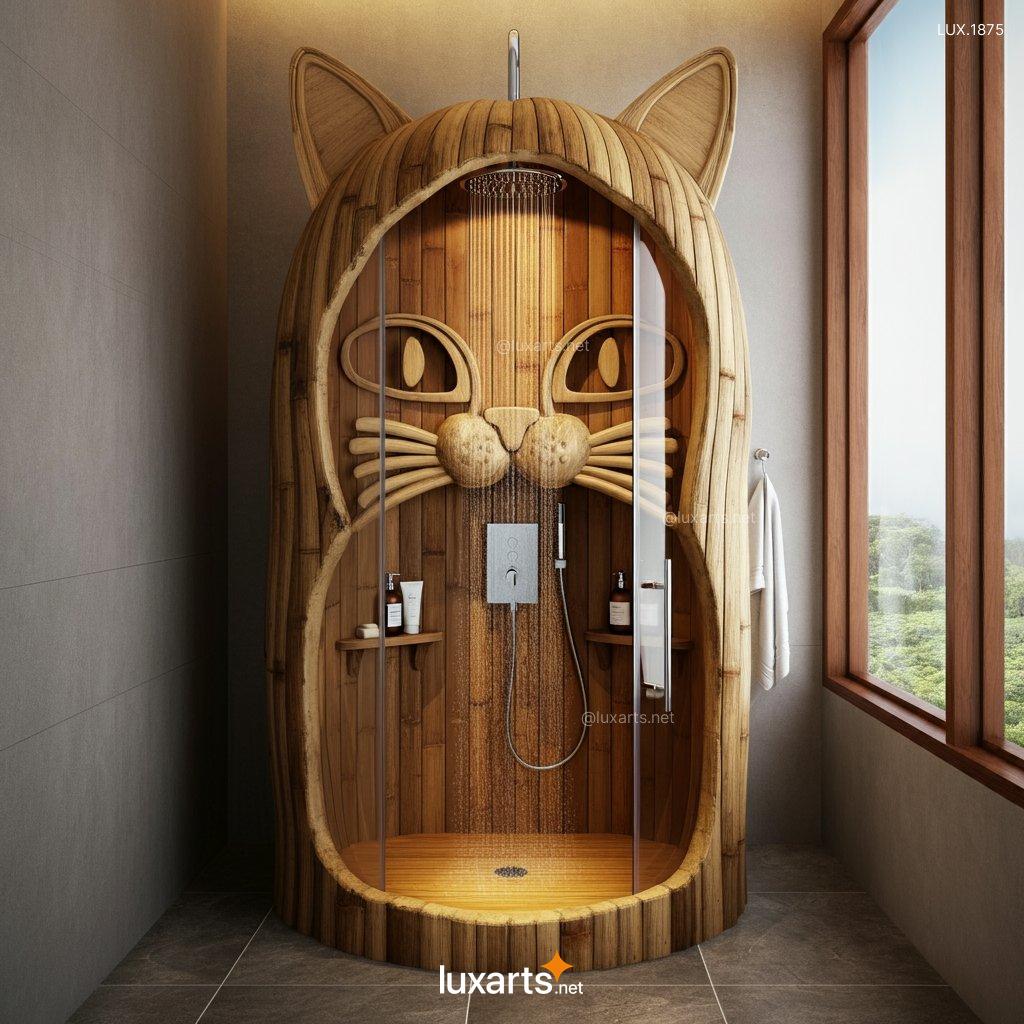 LUX.1875 Giant Cat Shower: Creative & Unique Shower Design Ideas giant cat shower 3