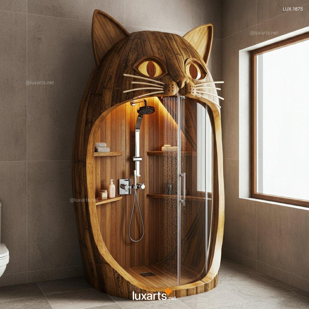 LUX.1875 Giant Cat Shower: Creative & Unique Shower Design Ideas giant cat shower 5