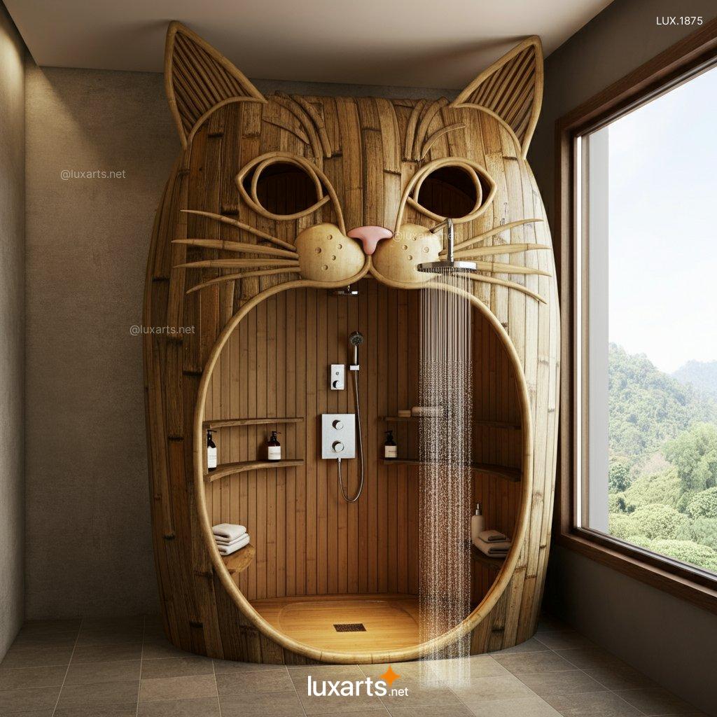 LUX.1875 Giant Cat Shower: Creative & Unique Shower Design Ideas giant cat shower 6