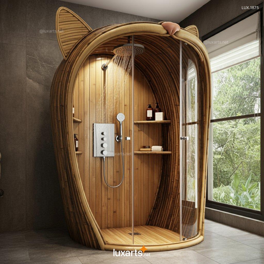 LUX.1875 Giant Cat Shower: Creative & Unique Shower Design Ideas giant cat shower 7