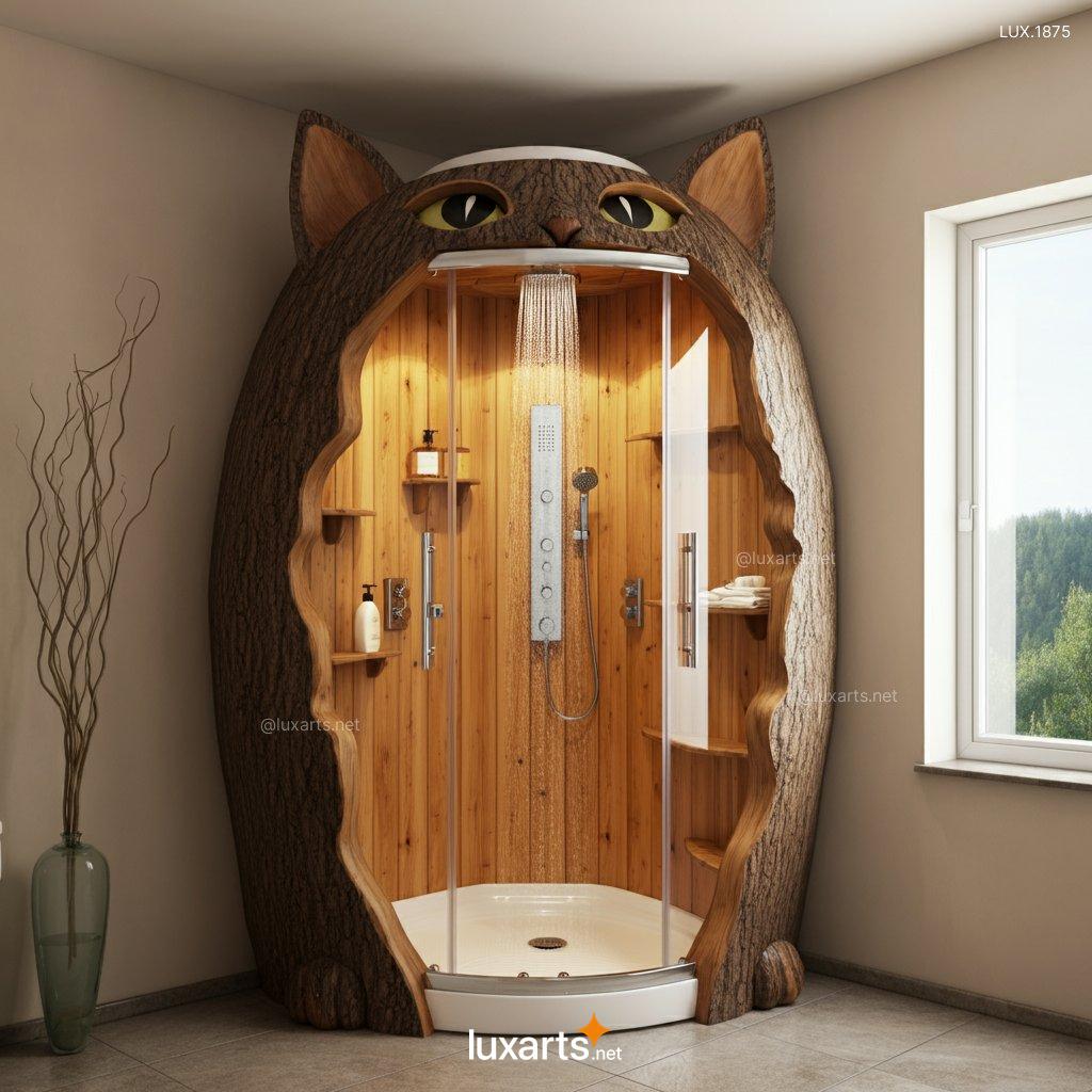 LUX.1875 Giant Cat Shower: Creative & Unique Shower Design Ideas giant cat shower 8