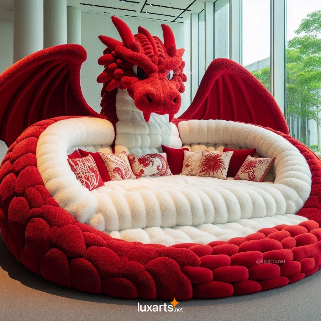 LUX.1890 Giant Fur Dragon Loungers: Unleash Your Inner Dragon with Our Cozy Creations giant fur dragon loungers 6