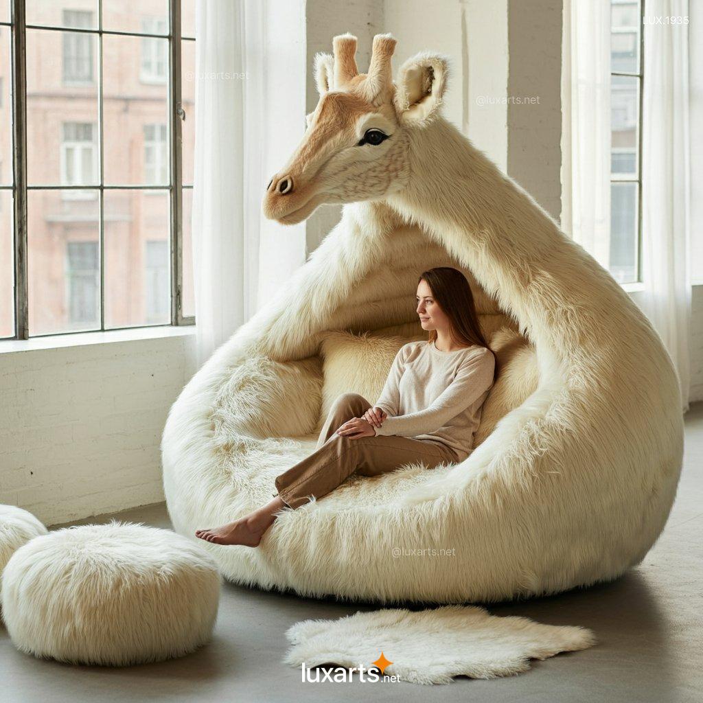 LUX.1935 Giant Giraffe Loungers | Creative, Fun Seating with a Wild Twist giant giraffe loungers 13