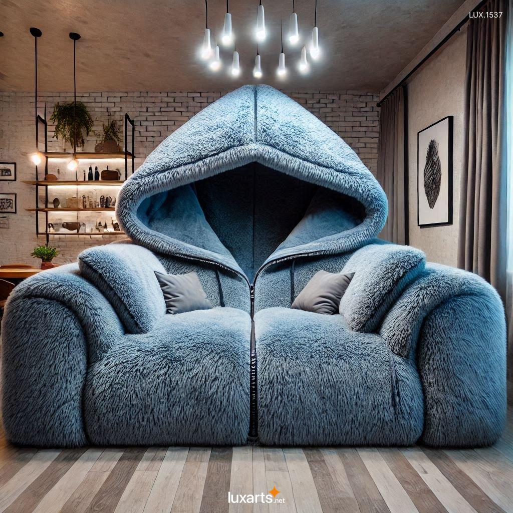 LUX.1833 Giant Hoodie Loungers: Creative & Cozy Oversized Loungewear giant hoodie shaped lounger 1 1