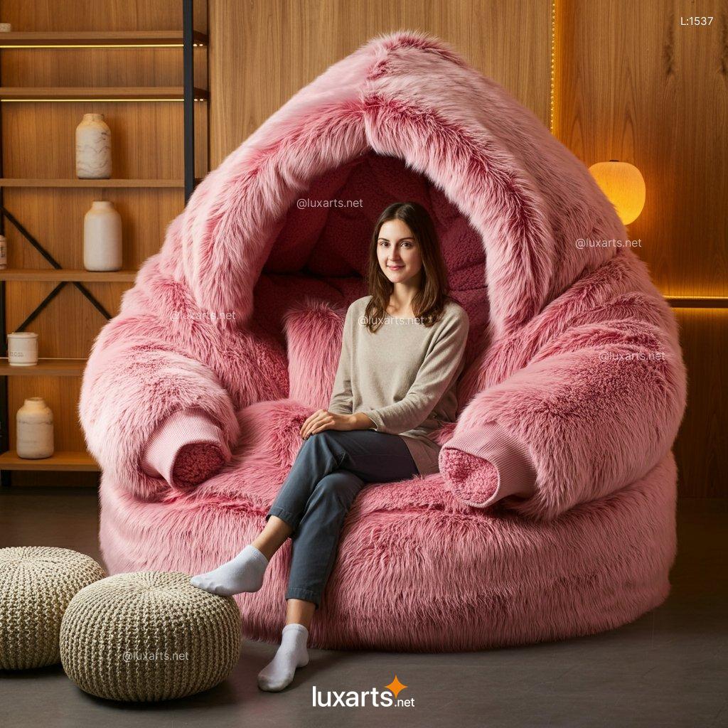 Giant Hoodie Loungers: Creative & Cozy Oversized Loungewear giant hoodie shaped lounger 8