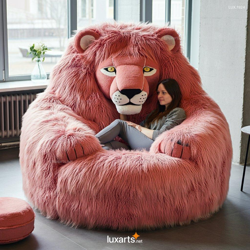 Giant Lion Lounger: Unique Animal-Themed Furniture for Your Home giant lion lounger 10