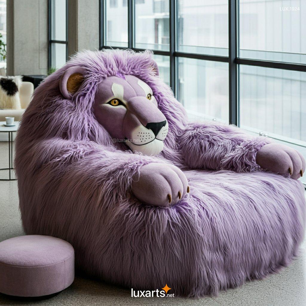 Giant Lion Lounger: Unique Animal-Themed Furniture for Your Home giant lion lounger 12