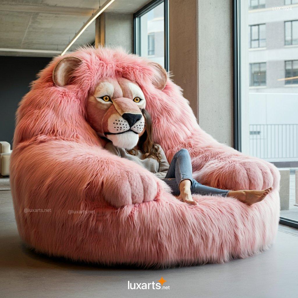 Giant Lion Lounger: Unique Animal-Themed Furniture for Your Home giant lion lounger 8