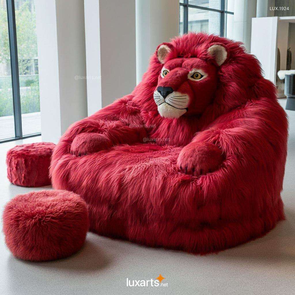 Giant Lion Lounger: Unique Animal-Themed Furniture for Your Home giant lion lounger 9