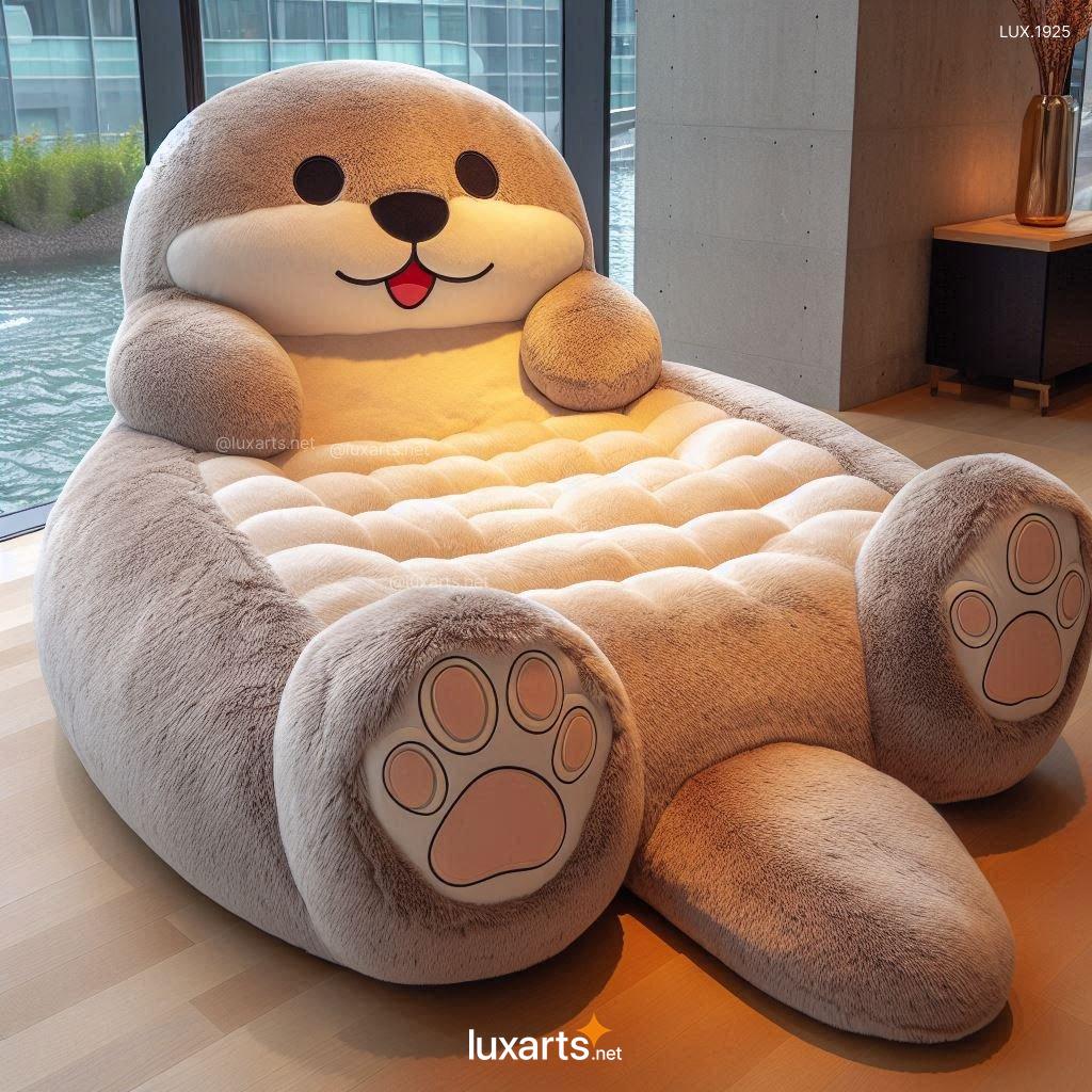 Giant Otter Lounger: Plush, Oversized Lounger for Ultimate Relaxation giant otter lounger 8