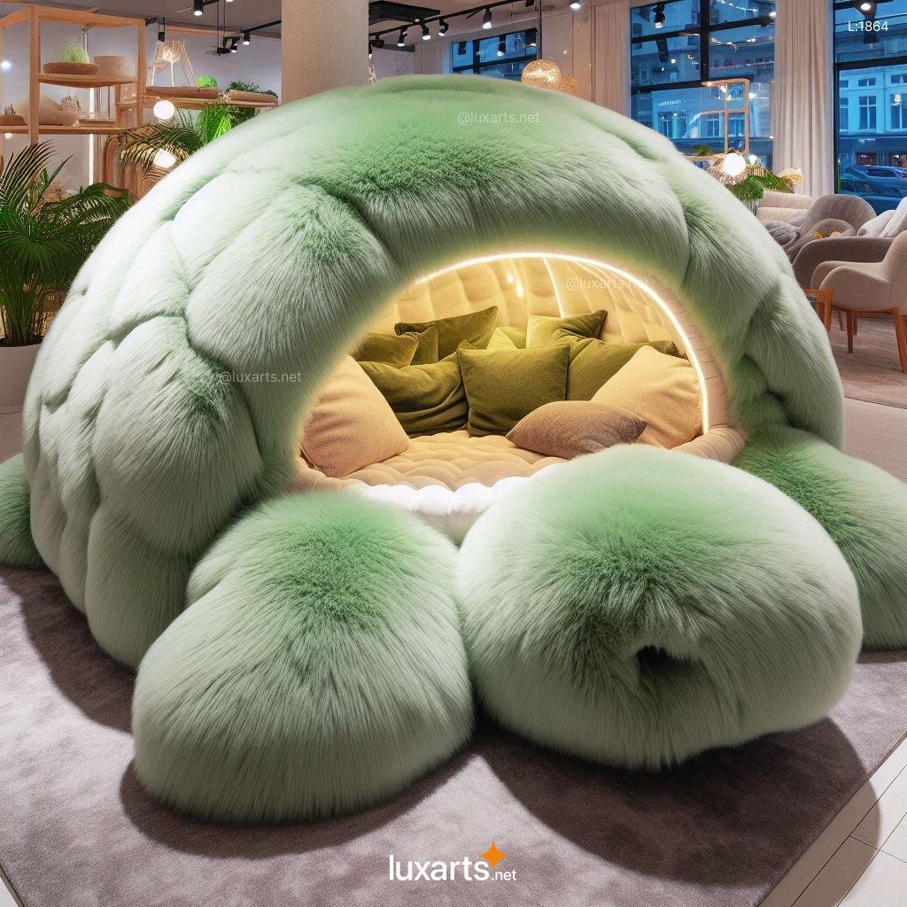 LUX.1864 Giant Turtle Lounger Pods | Cozy, Nature-Inspired Relaxation with a Unique Twist giant turtle lounger pods 9