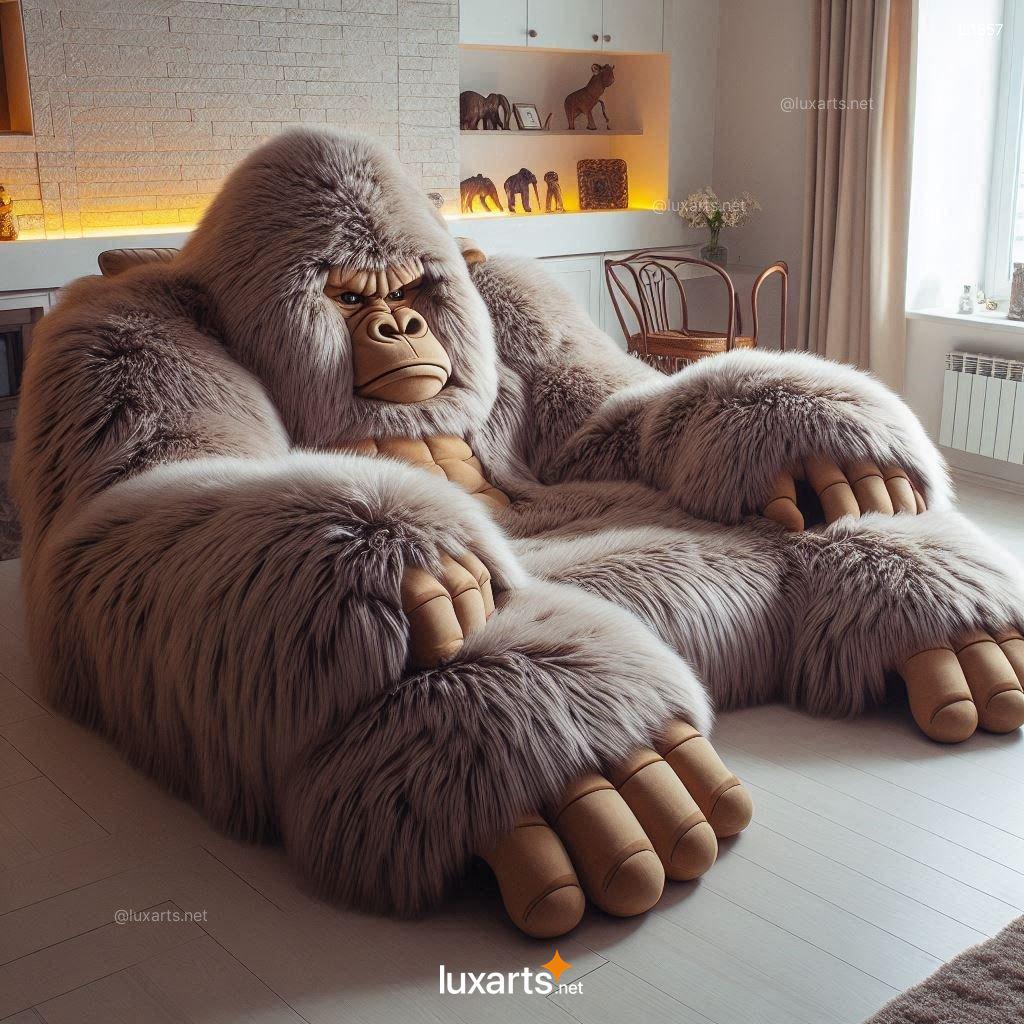 LUX.1857 Gorilla Lounger | Bold, Cozy Seating with a Wild Design gorilla lounger 11