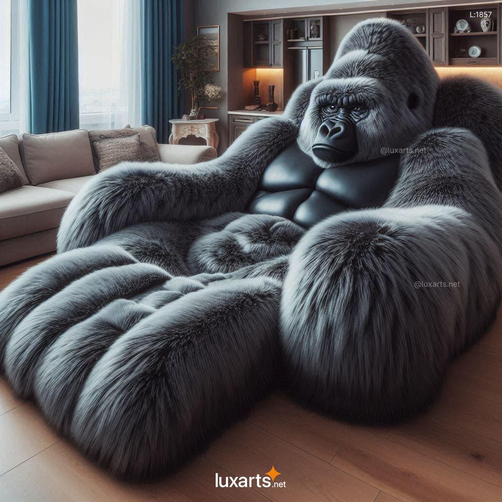 LUX.1857 Gorilla Lounger | Bold, Cozy Seating with a Wild Design gorilla lounger 3