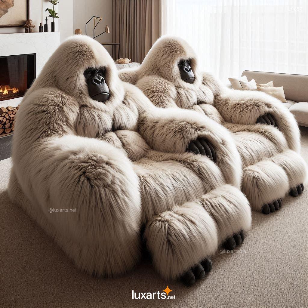 LUX.1857 Gorilla Lounger | Bold, Cozy Seating with a Wild Design gorilla lounger 4