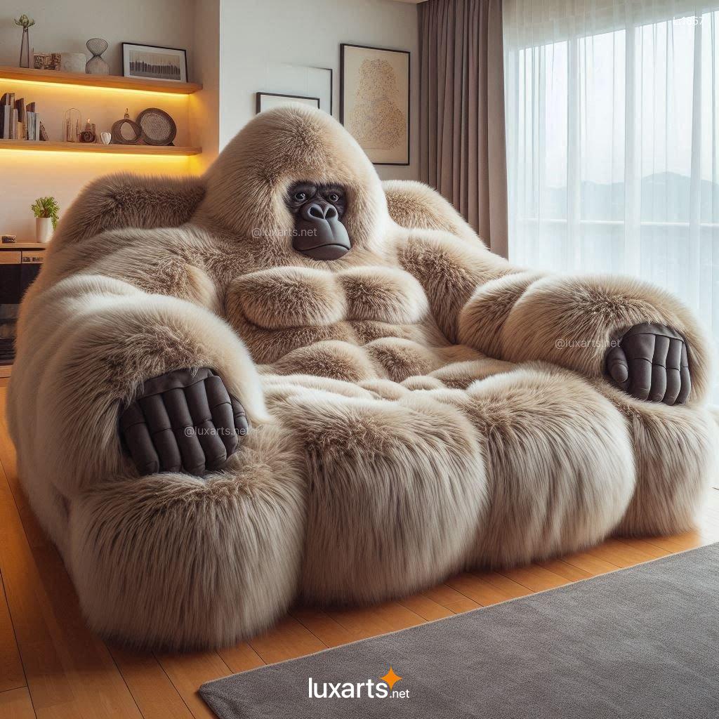 LUX.1857 Gorilla Lounger | Bold, Cozy Seating with a Wild Design gorilla lounger 5