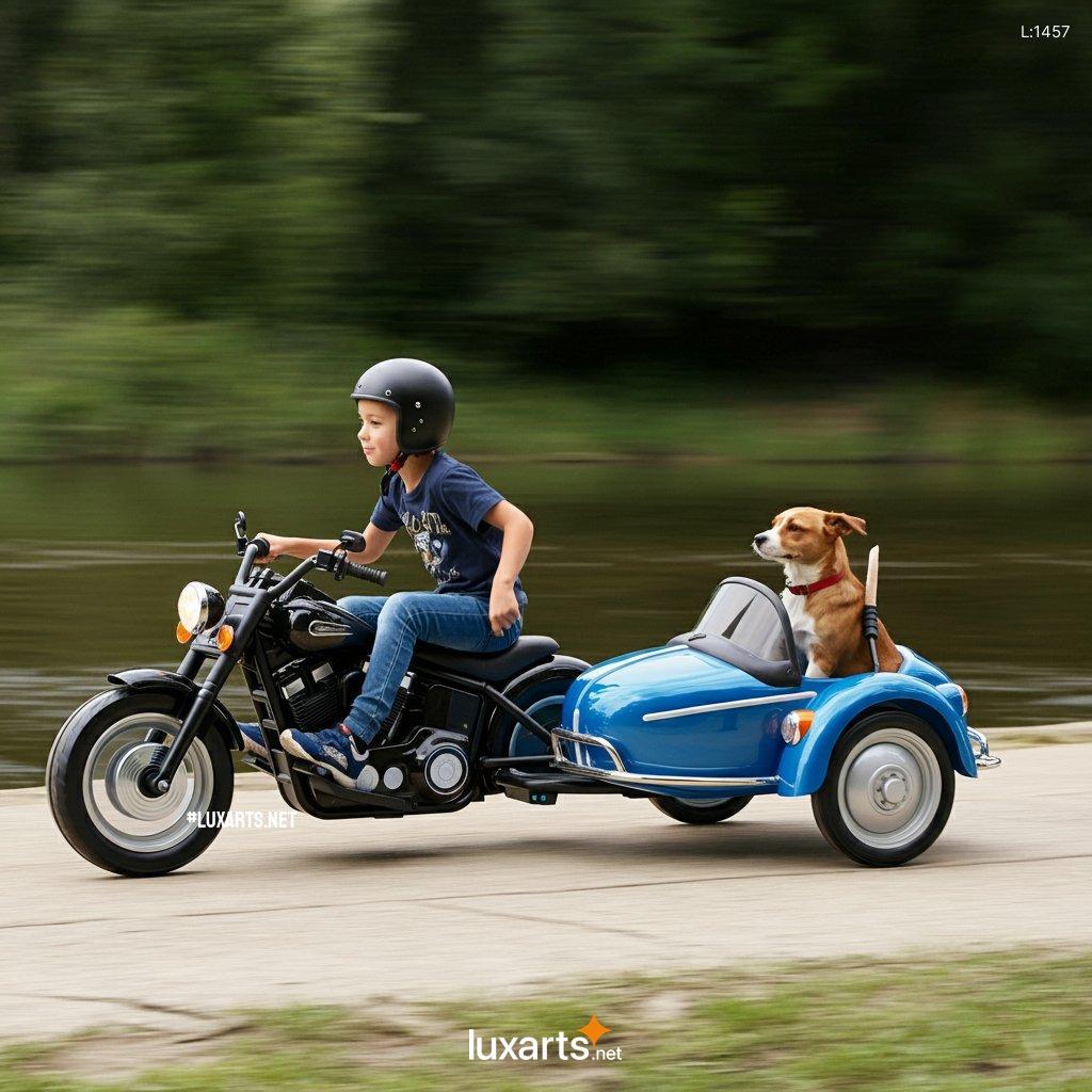 Children's Toy Motorcycle Sidecar: Creative & Fun Ride-on Toy harley style children bicycle sidecar 6