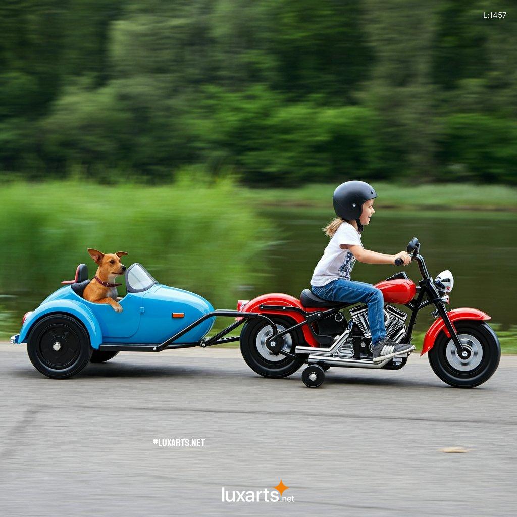 Children's Toy Motorcycle Sidecar: Creative & Fun Ride-on Toy harley style children bicycle sidecar 8