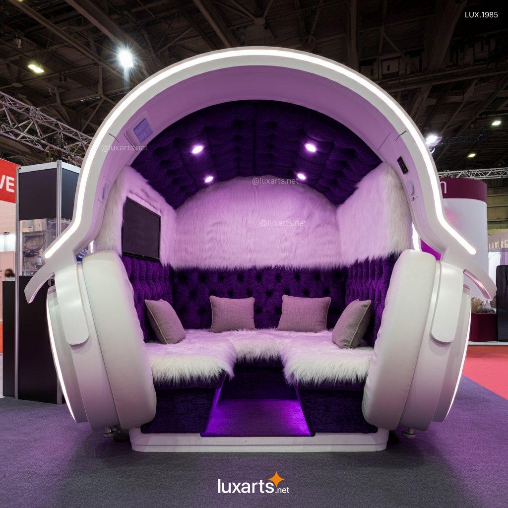 LUX.1985 Headphone Lounge Pod: Innovative Design for Ultimate Relaxation headphone lounge pod 10