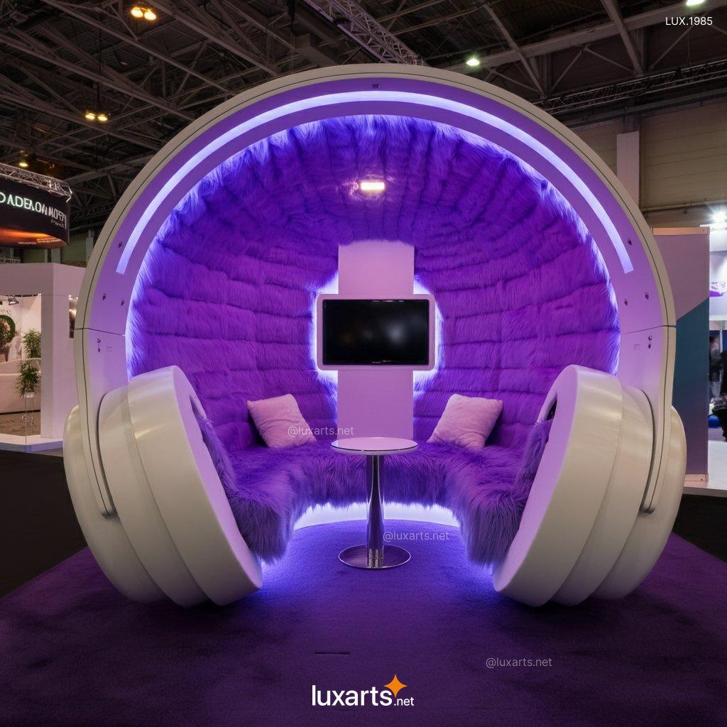 LUX.1985 Headphone Lounge Pod: Innovative Design for Ultimate Relaxation headphone lounge pod 12