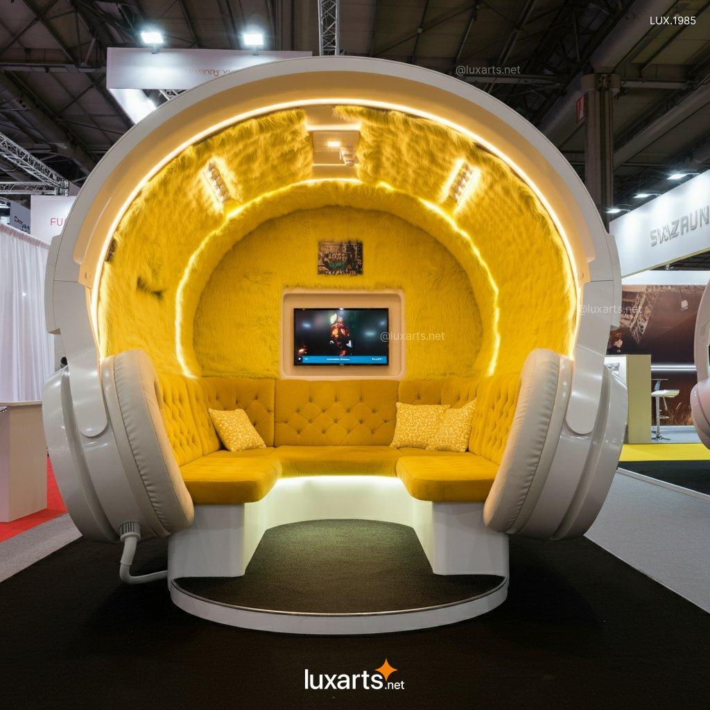 LUX.1985 Headphone Lounge Pod: Innovative Design for Ultimate Relaxation headphone lounge pod 2