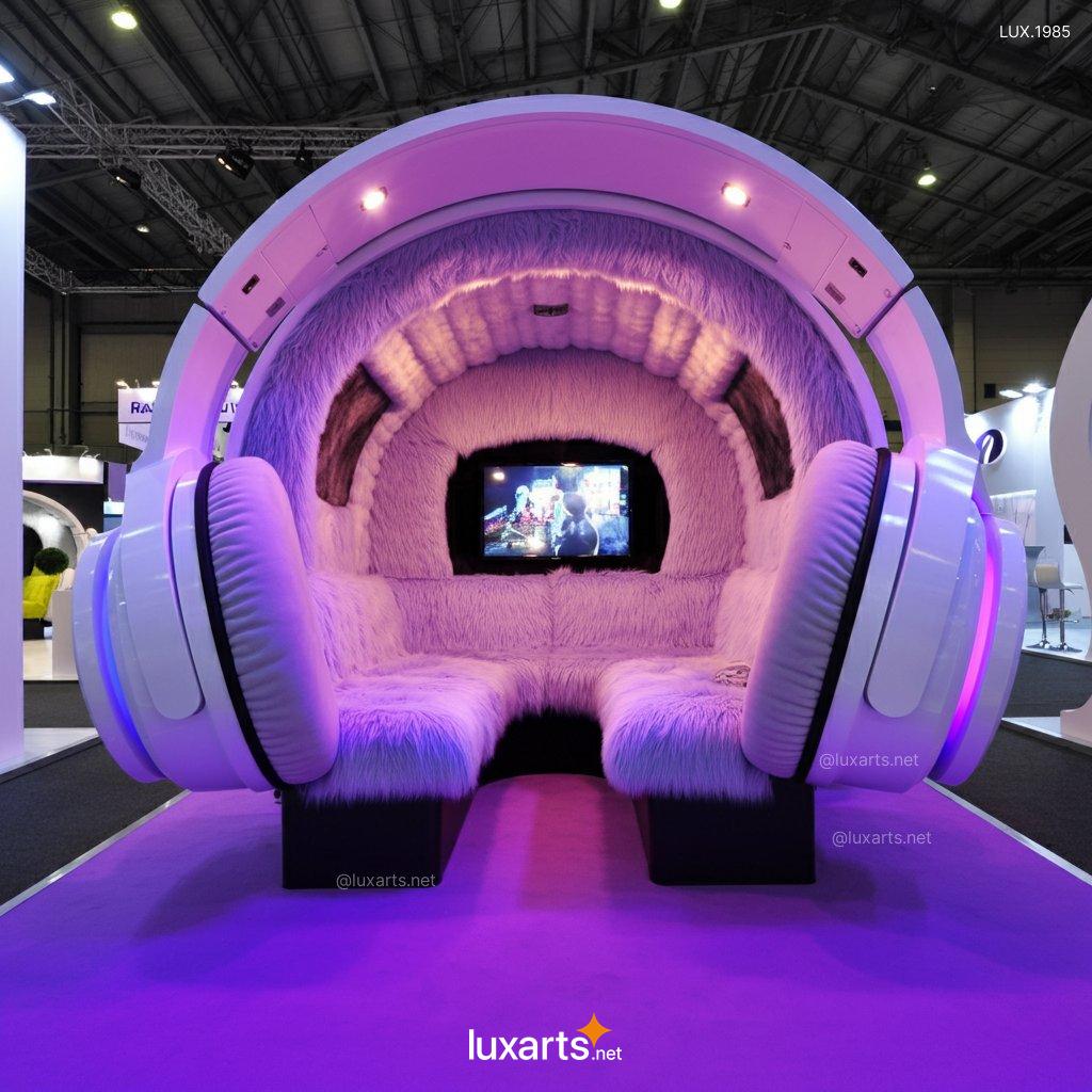 LUX.1985 Headphone Lounge Pod: Innovative Design for Ultimate Relaxation headphone lounge pod 6