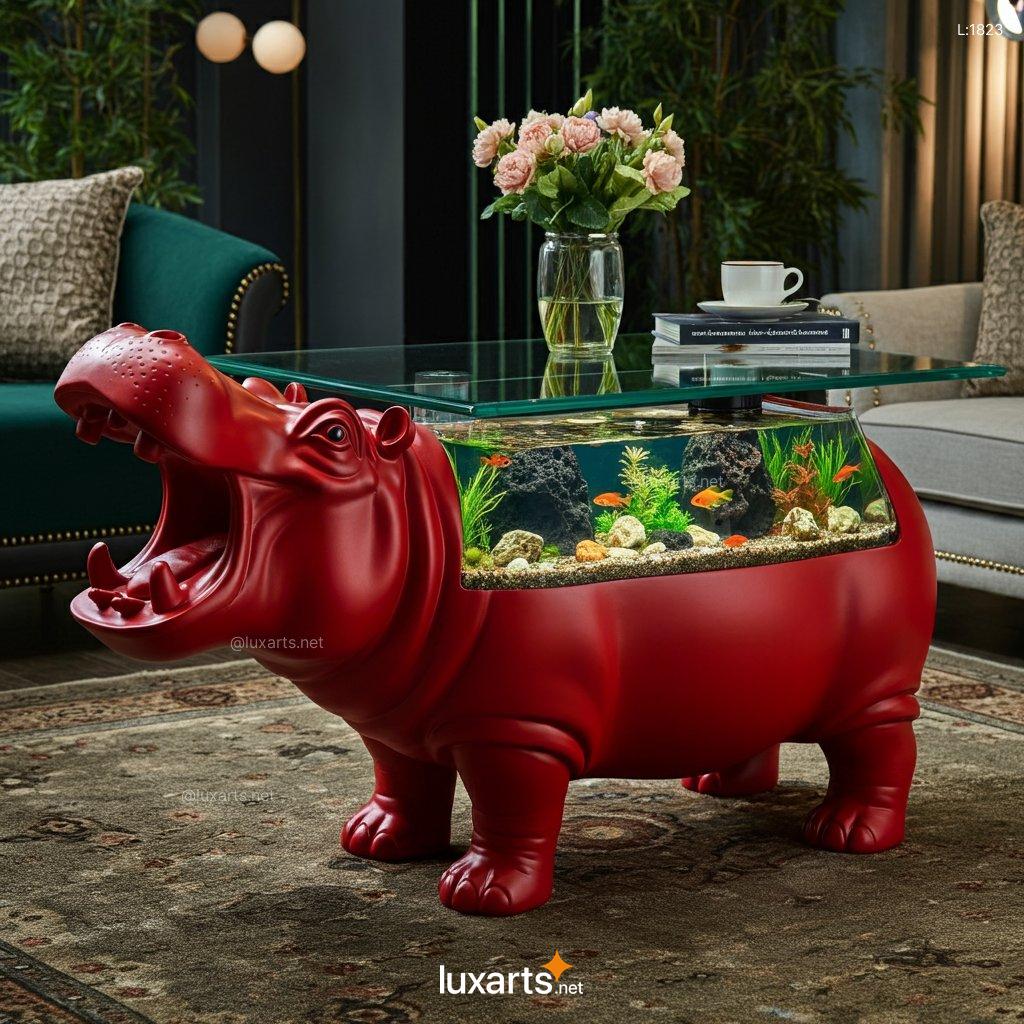 Hippo Aquarium Coffee Tables: Stunning, Handcrafted Aquarium Coffee Tables hippo aquarium coffee tables 1