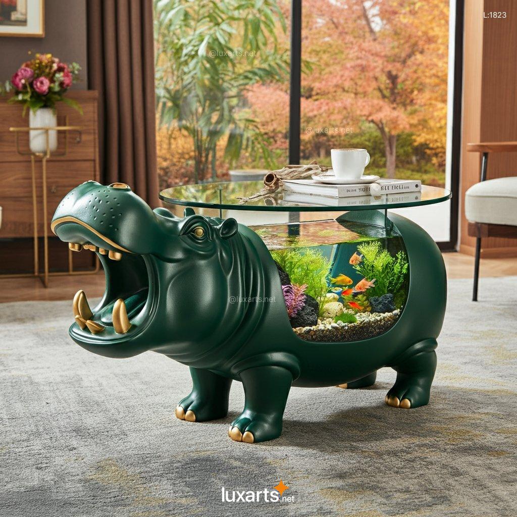 Hippo Aquarium Coffee Tables: Stunning, Handcrafted Aquarium Coffee Tables hippo aquarium coffee tables 10