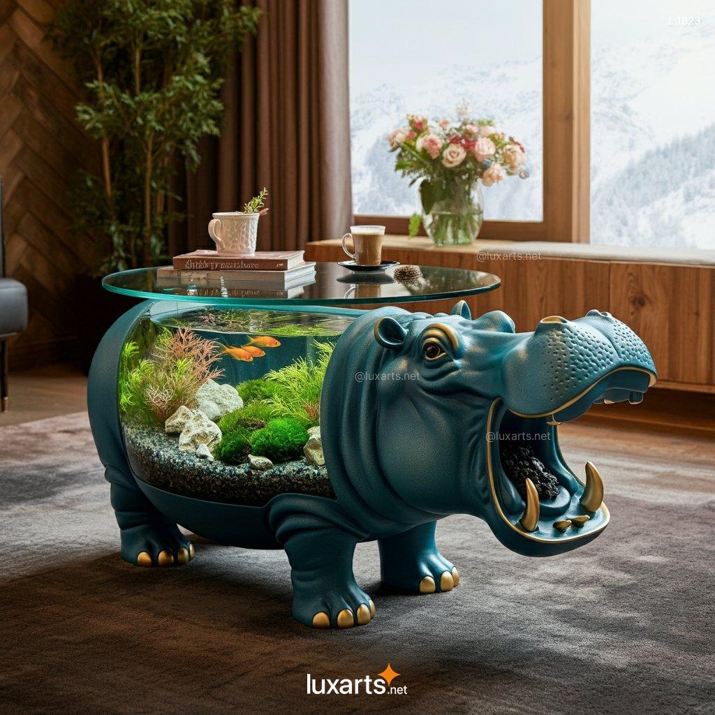 Hippo Aquarium Coffee Tables: Stunning, Handcrafted Aquarium Coffee Tables hippo aquarium coffee tables 5