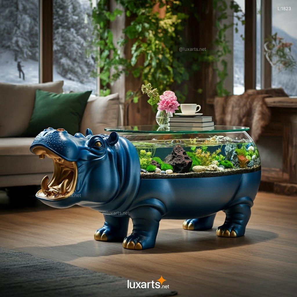 Hippo Aquarium Coffee Tables: Stunning, Handcrafted Aquarium Coffee Tables hippo aquarium coffee tables 7