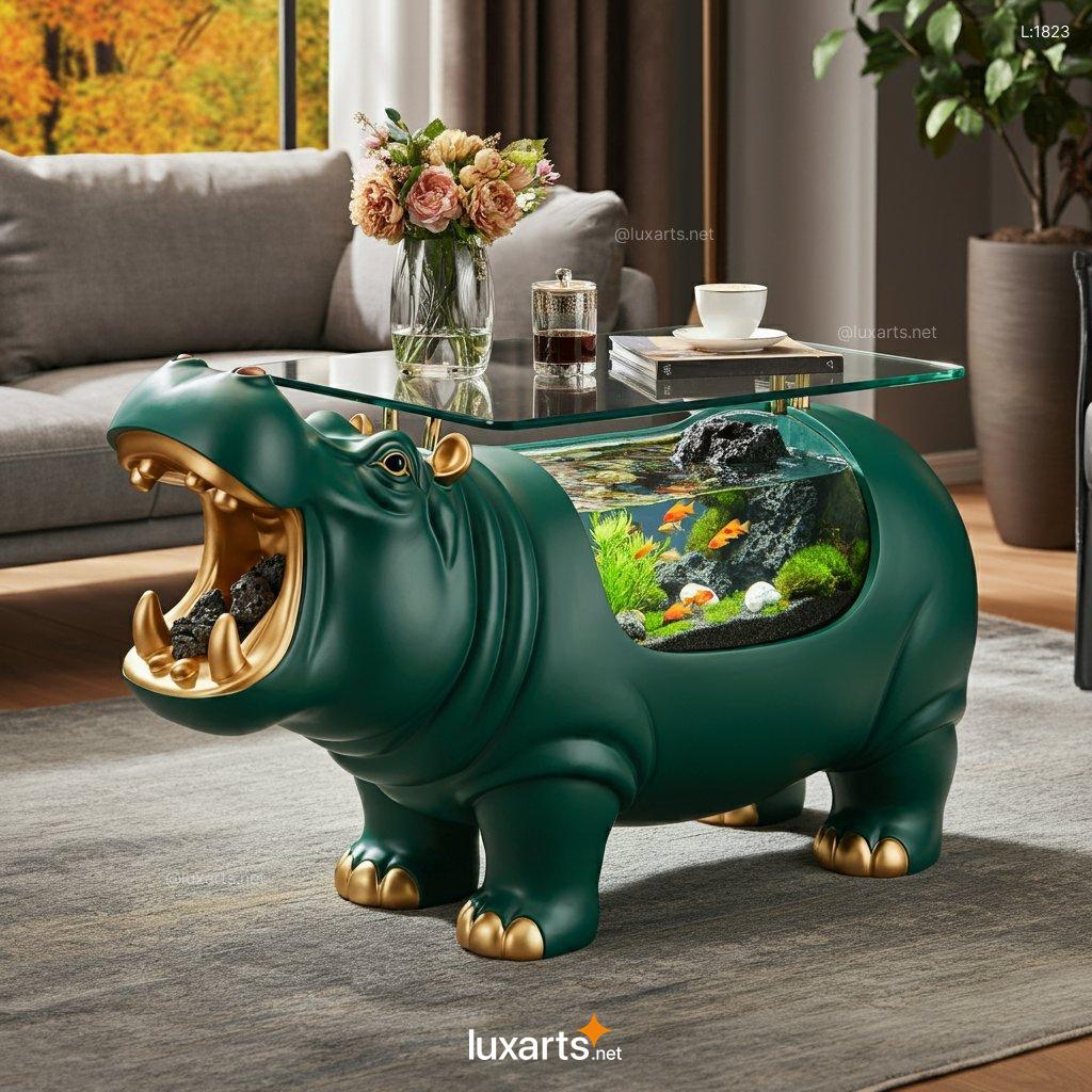 Hippo Aquarium Coffee Tables: Stunning, Handcrafted Aquarium Coffee Tables hippo aquarium coffee tables 9