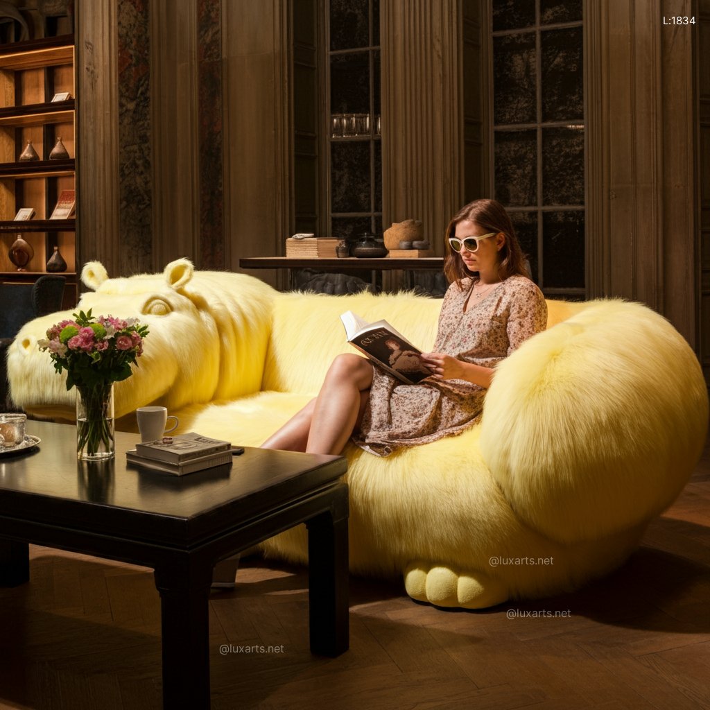 Hippo Sofa | A Fun, Whimsical Design for Creative Living Spaces hippo sofa 5