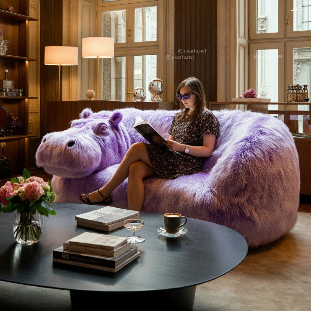 Hippo Sofa | A Fun, Whimsical Design for Creative Living Spaces hippo sofa 9