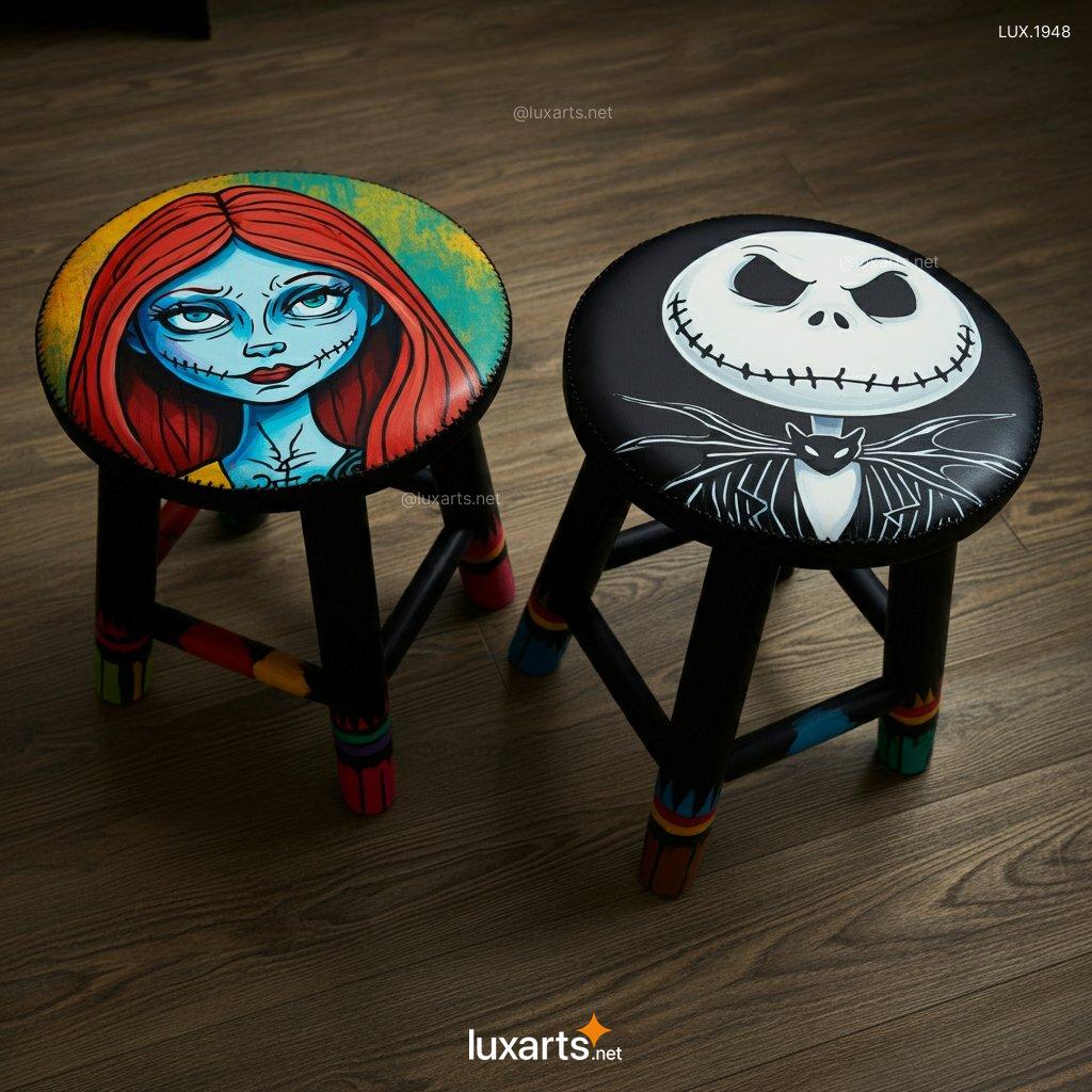 Jack Skellington And Sally Stool Chair: The Ultimate Nightmare Before Christmas Home Decor jack skellington and sally stool chair 10