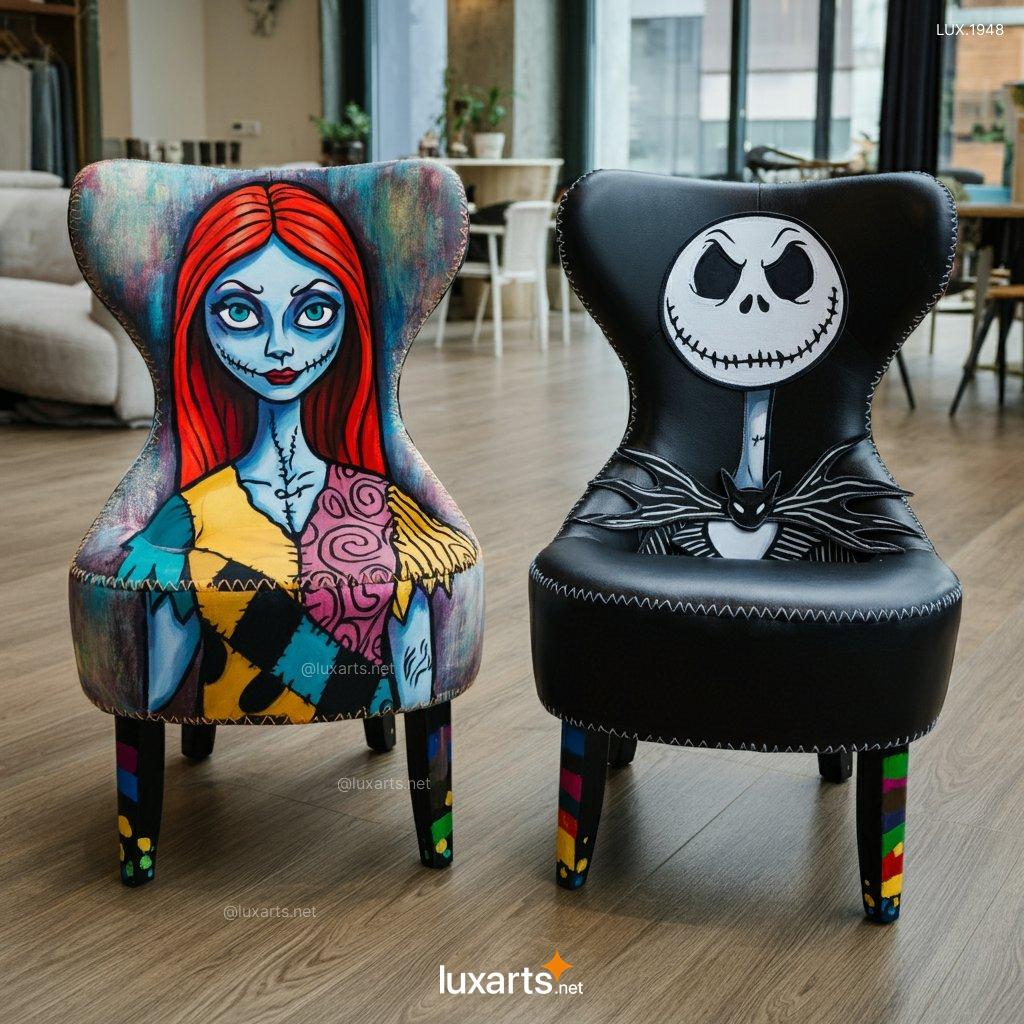 Jack Skellington And Sally Stool Chair: The Ultimate Nightmare Before Christmas Home Decor jack skellington and sally stool chair 11