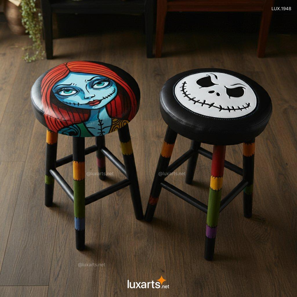 Jack Skellington And Sally Stool Chair: The Ultimate Nightmare Before Christmas Home Decor jack skellington and sally stool chair 2