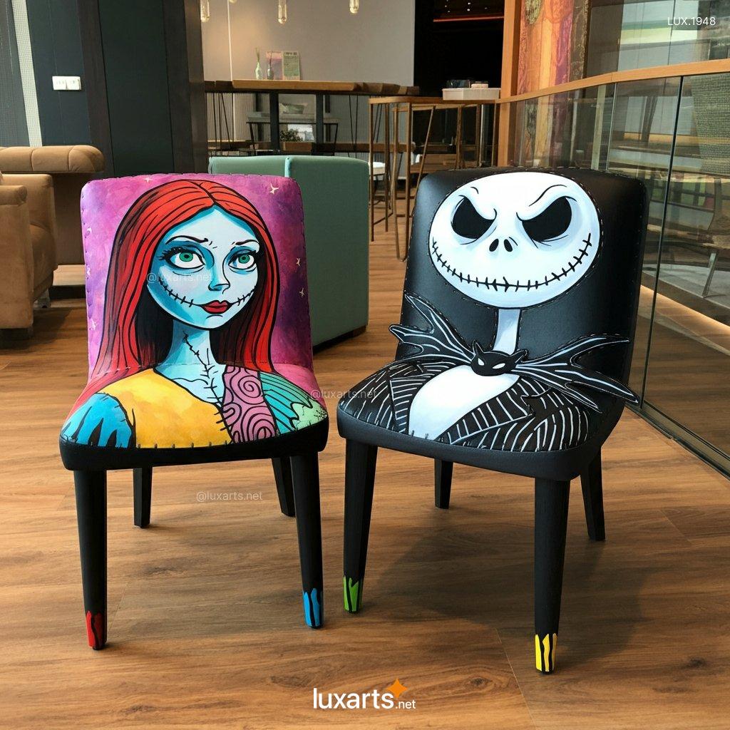 Jack Skellington And Sally Stool Chair: The Ultimate Nightmare Before Christmas Home Decor jack skellington and sally stool chair 4