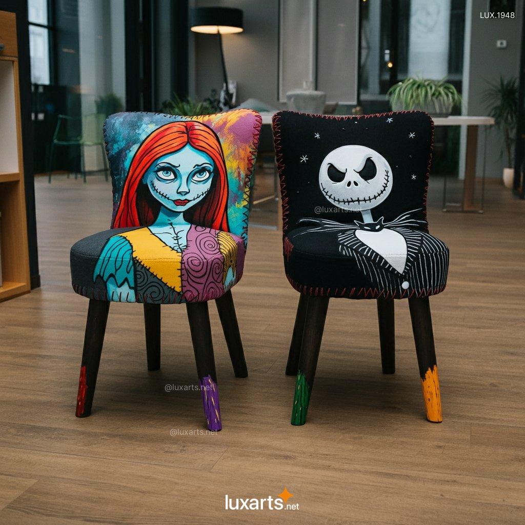 Jack Skellington And Sally Stool Chair: The Ultimate Nightmare Before Christmas Home Decor jack skellington and sally stool chair 5