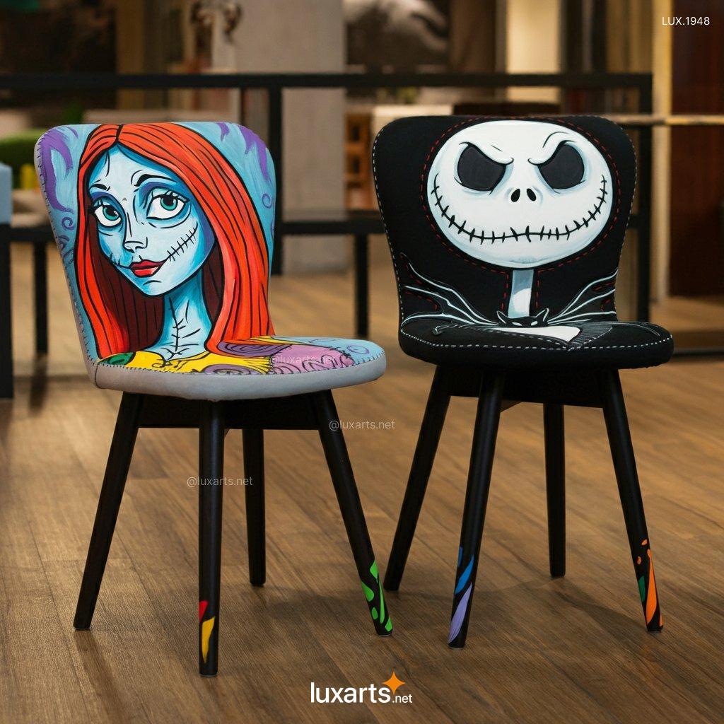 Jack Skellington And Sally Stool Chair: The Ultimate Nightmare Before Christmas Home Decor jack skellington and sally stool chair 6