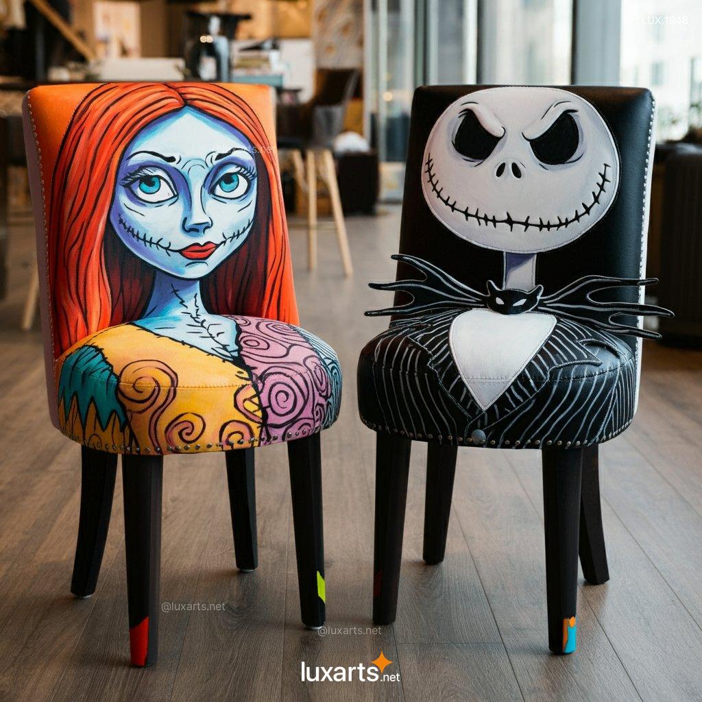 Jack Skellington And Sally Stool Chair: The Ultimate Nightmare Before Christmas Home Decor jack skellington and sally stool chair 7