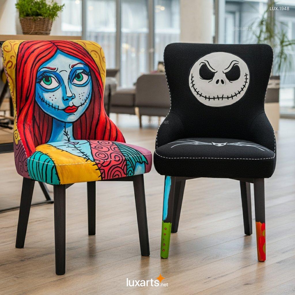 Jack Skellington And Sally Stool Chair: The Ultimate Nightmare Before Christmas Home Decor jack skellington and sally stool chair 8