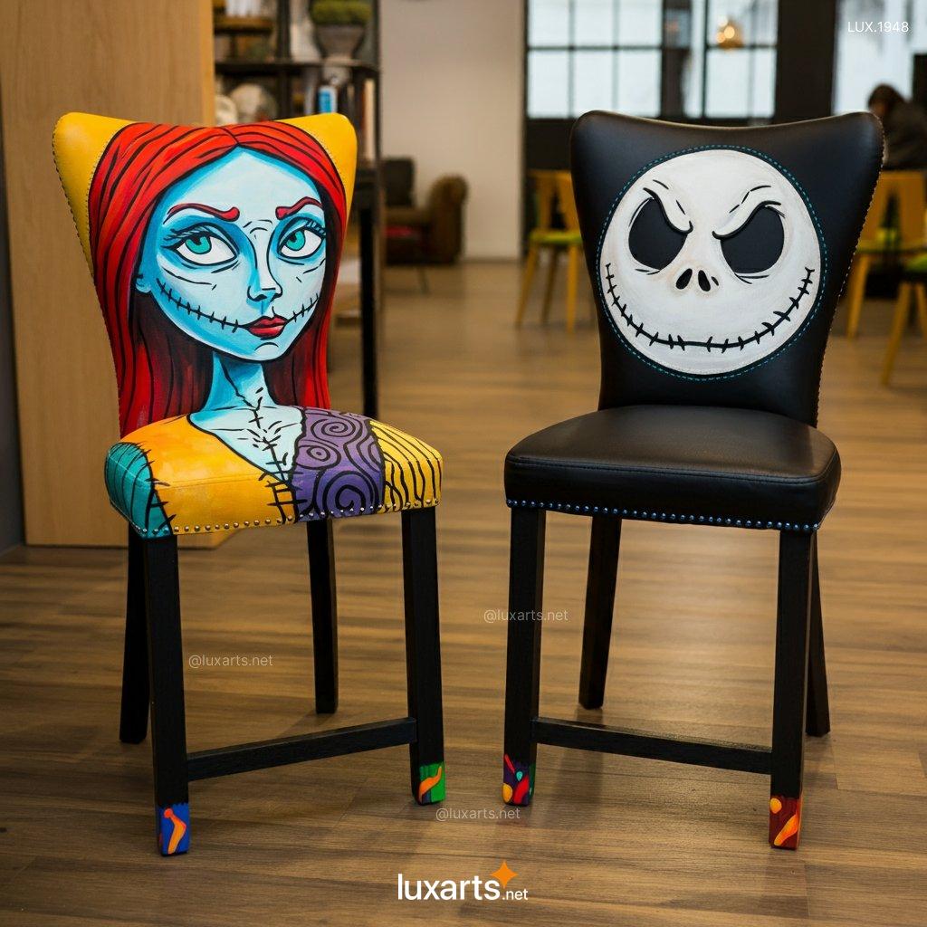 Jack Skellington And Sally Stool Chair: The Ultimate Nightmare Before Christmas Home Decor jack skellington and sally stool chair 9