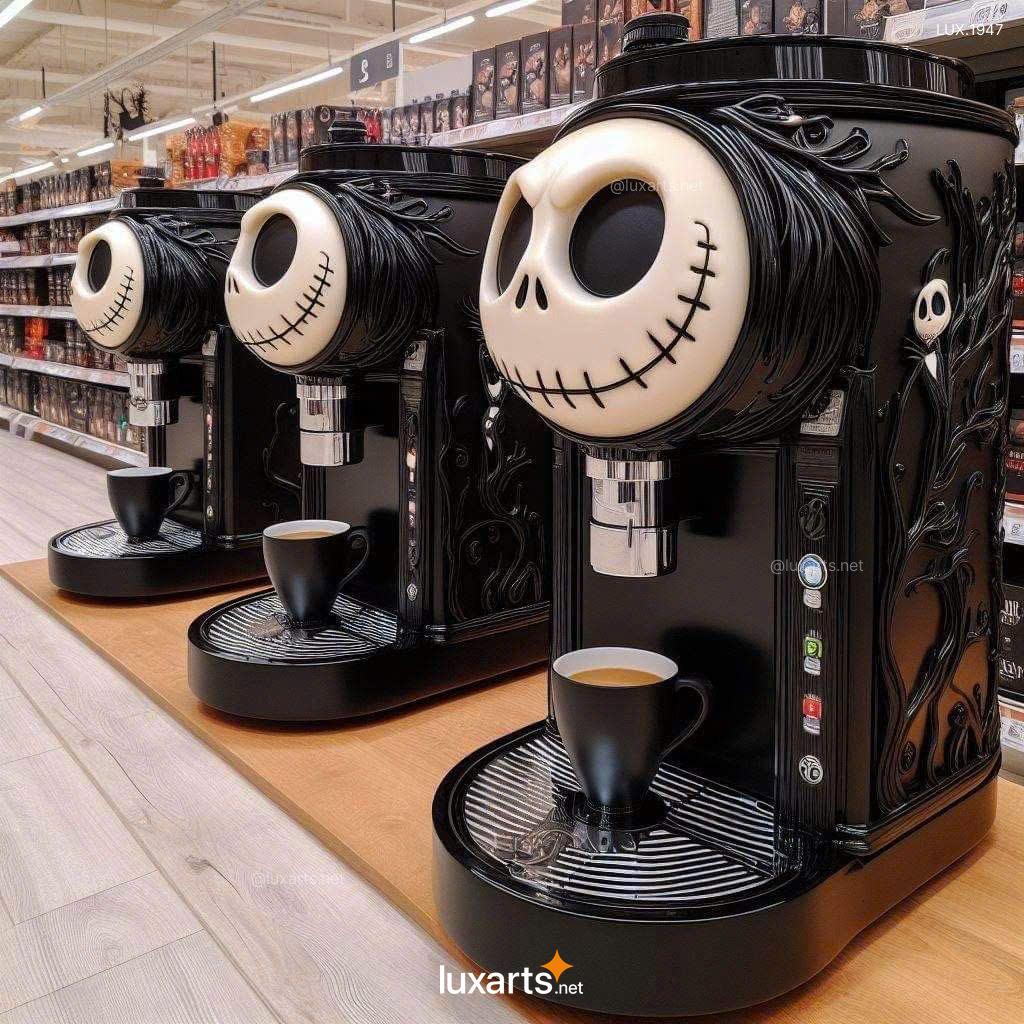 Jack Skellington Coffee Maker Machine: Creative & Spooky Coffee Experience jack skellington coffee maker machine 1