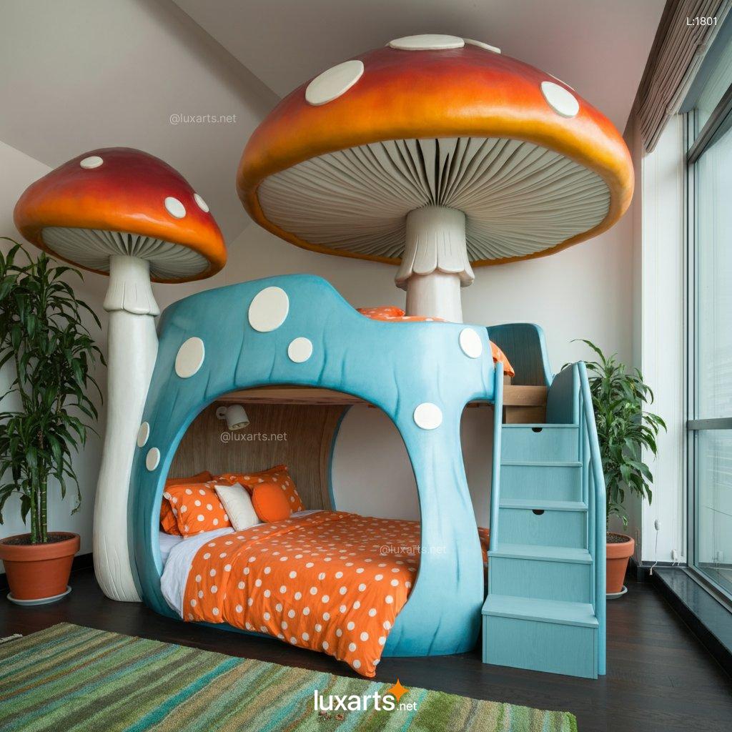 Mushroom Playhouse Beds: Creative & Magical Kids' Bed Ideas mushroom playhouse beds 1