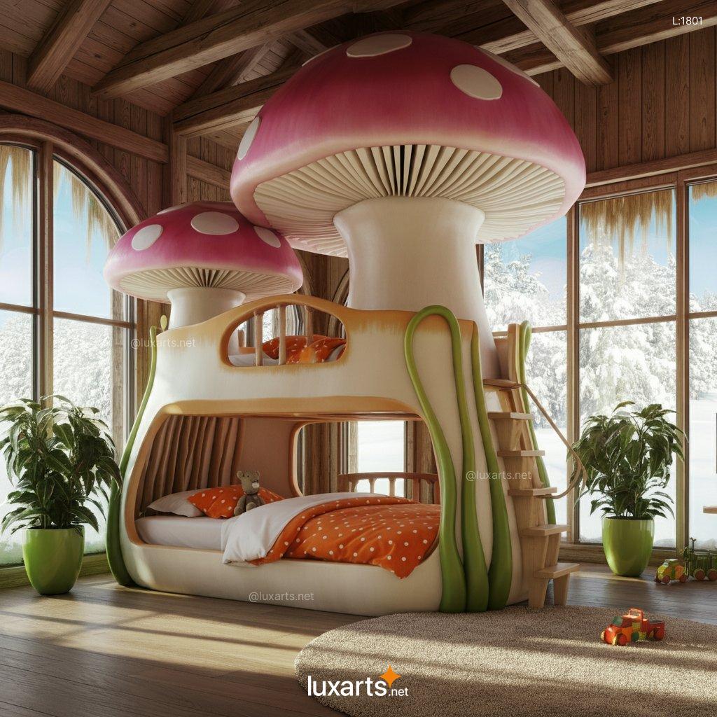 Mushroom Playhouse Beds: Creative & Magical Kids' Bed Ideas mushroom playhouse beds 10