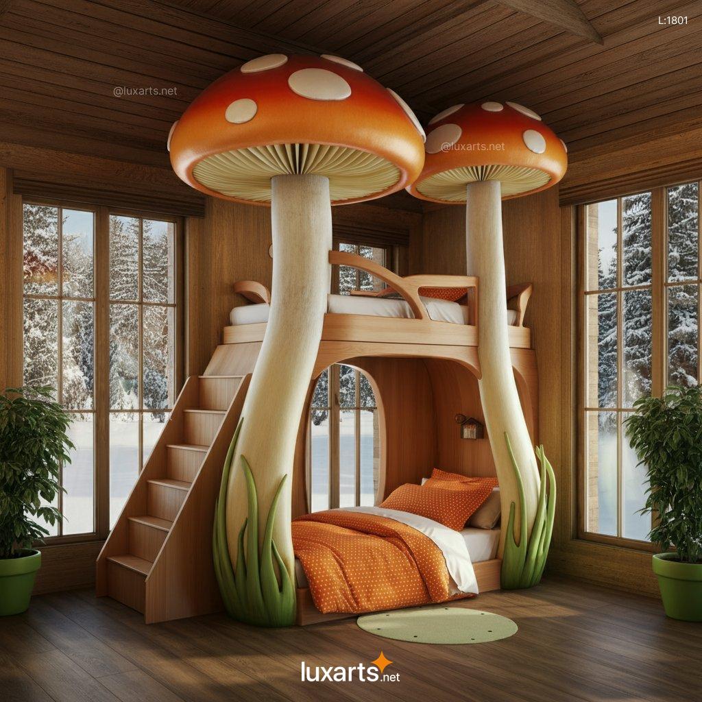 Mushroom Playhouse Beds: Creative & Magical Kids' Bed Ideas mushroom playhouse beds 12